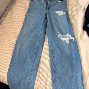 Levi's Light Blue Straight Leg Jeans